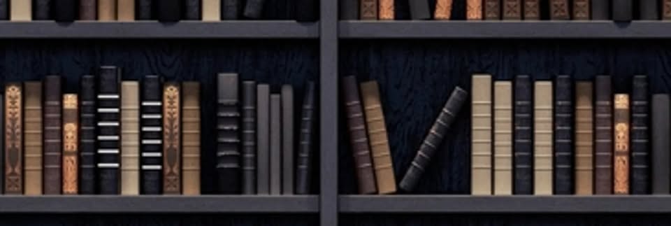 Bookshelf with Dr. Griffin's published works